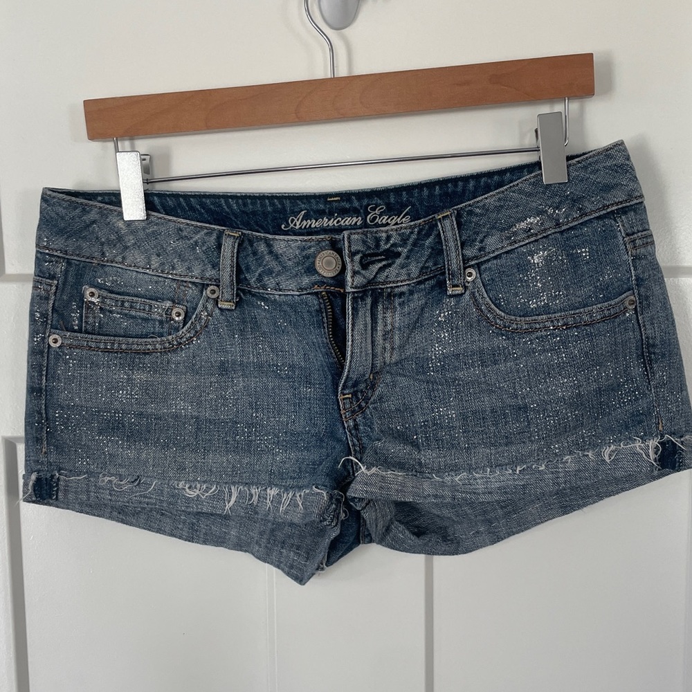 American Eagle Sparkle Shorts